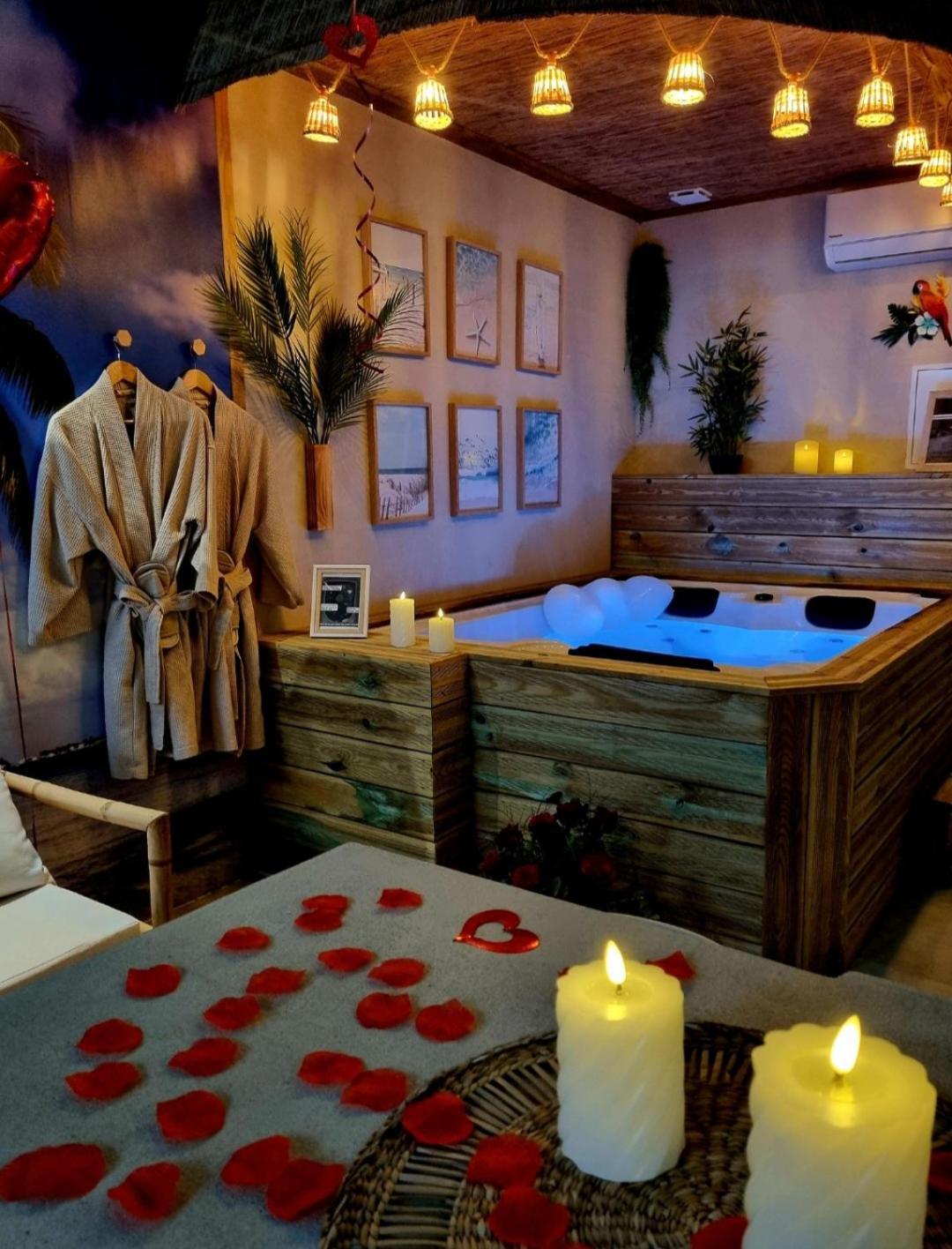 Les Spas De La Mer, Appart&Spa Aloha, 100M De La Plage, Plein Coeur Du Grau 勒格罗-迪鲁瓦 外观 照片